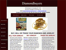 Tablet Screenshot of diamondbuyers.net